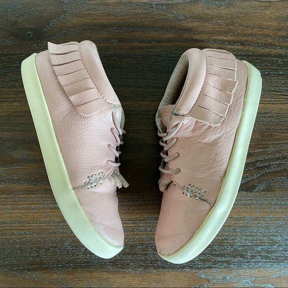 Freshly Picked Hard-Sole Moccasins in Blush Pink Size 10 - Picture 3 of 16